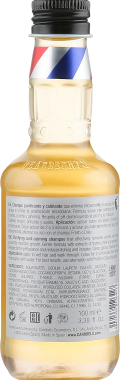 Beardburys Очищувальний шампунь для волосся, схильного до жирності Clear Shampoo - фото N2