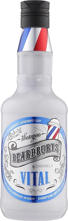 Beardburys Шампунь проти лупи з ефектом пілінгу Vital Shampoo - фото N5