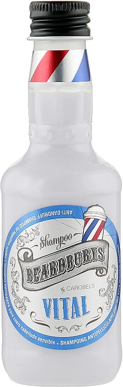 Beardburys Шампунь против перхоти с эффектом пилинга Vital Shampoo - фото N1