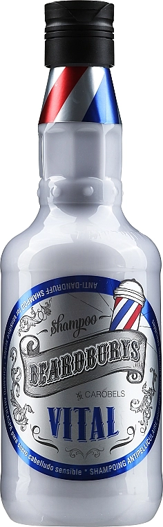 Beardburys Шампунь против перхоти с эффектом пилинга Vital Shampoo - фото N3