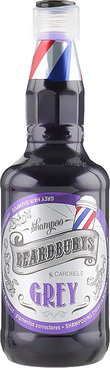 Beardburys Відтінковий шампунь для білого і сивого волосся Grey Shampoo - фото N3