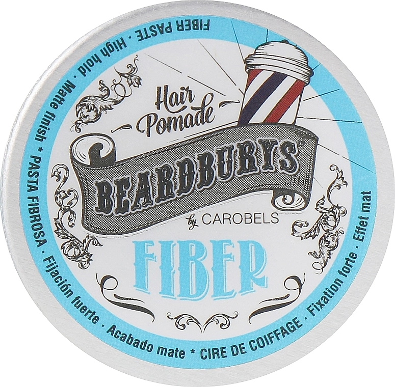 Beardburys Паста для волос текстурирующая с волокнами Fiber Wax - фото N1