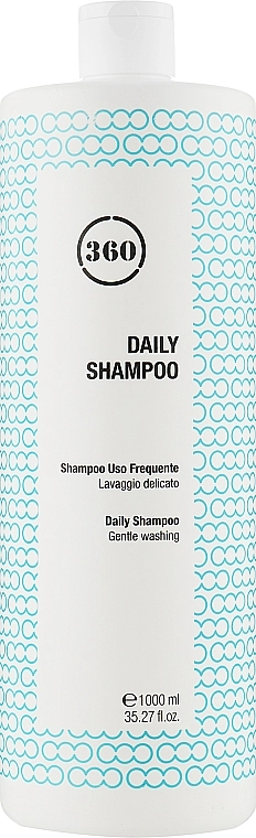 360 Щоденний шампунь для нормального волосся Daily Shampoo - фото N1