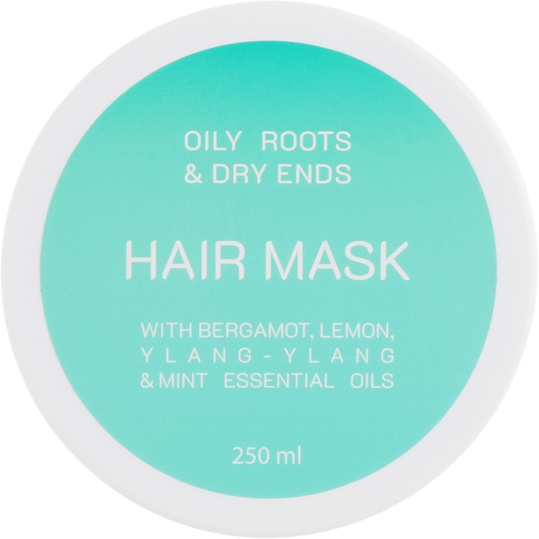 Looky Look Маска для жирного коріння і сухих кінчиків волосся Hair Mask Oily Roots And Dry Ends - фото N1