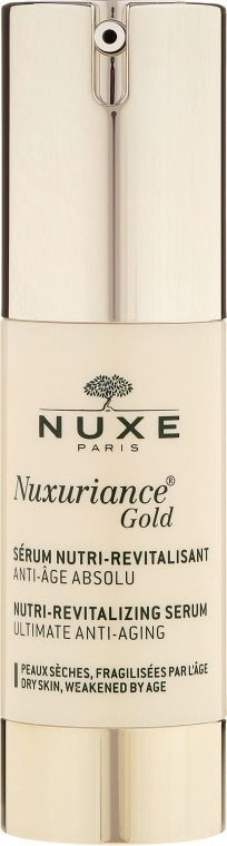 Nuxe Восстанавливающая сыворотка для лица Nuxuriance Gold Nutri-Revitalizing Serum - фото N2