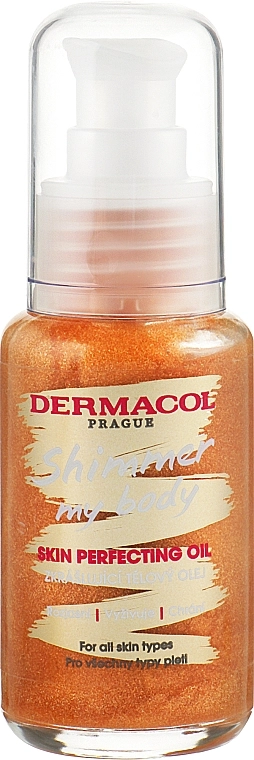 Dermacol Многофункциональное масло для тела Shimmer My Body Skin Perfecting Oil - фото N1