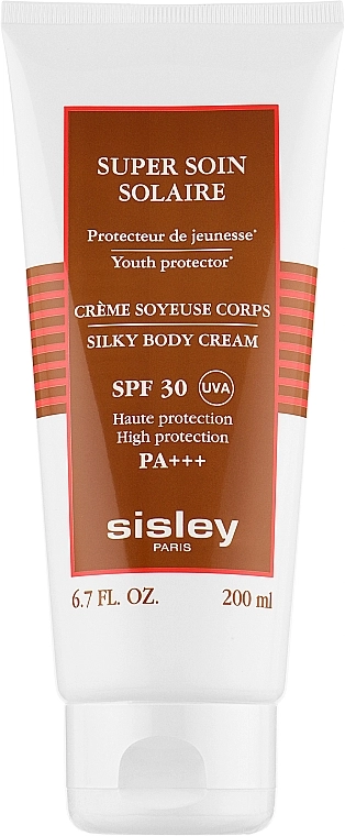 Sisley Сонцезахисний шовковистий крем для тіла Super Soin Solaire Silky Body Cream - фото N1