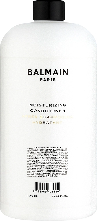 Balmain Paris Hair Couture Увлажняющий кондиционер для волос Moisturizing Conditioner - фото N1