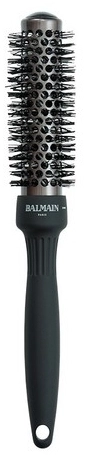 Balmain Paris Hair Couture Профессиональная керамическая круглая щетка для волос, 25 см Professional Ceramic Brush Round Black - фото N1