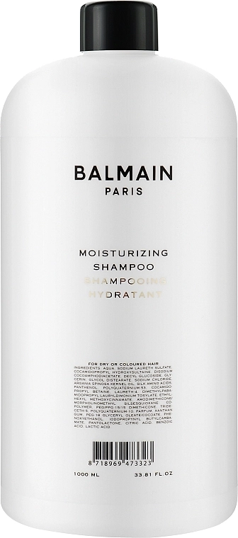 Balmain Paris Hair Couture Увлажняющий шампунь для волос Moisturizing Shampoo - фото N2