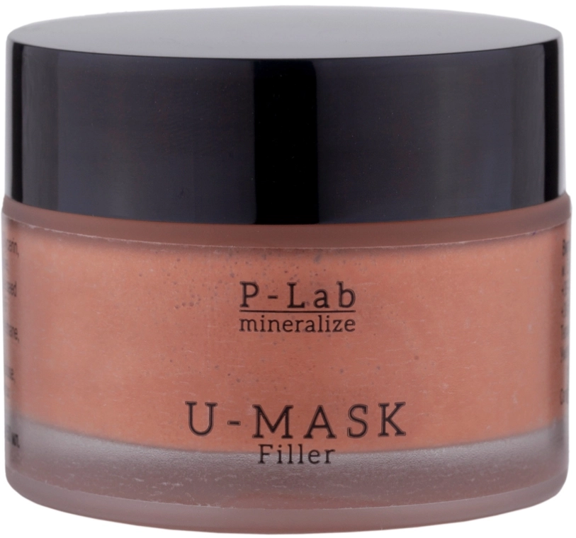 Pelovit-R Мінеральна маска з рожевою глиною U-Mask Filler P-Lab Mineralize - фото N1