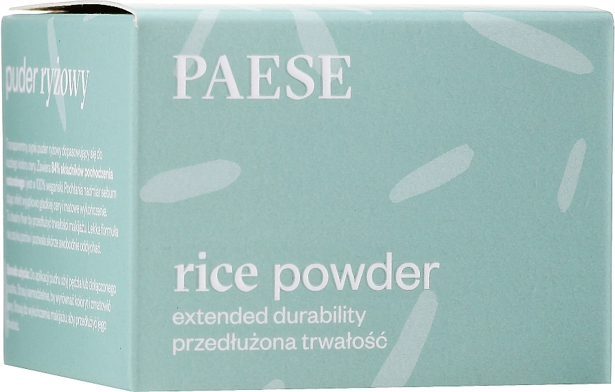 Paese Rice Powder Рисовая пудра для лица - фото N3