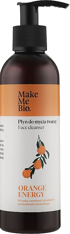 Make Me Bio Очищувальний засіб для обличчя "Помаранчева енергія" Orange Energy Face Cleanser - фото N1