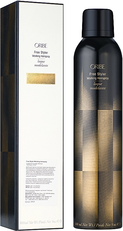 Oribe Ультрасухой лак для волос подвижной фиксации Free Styler Working Hair Spray - фото N1