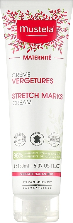 Mustela Крем от растяжек Maternity Stretch Marks Cream Active 3in1 - фото N1