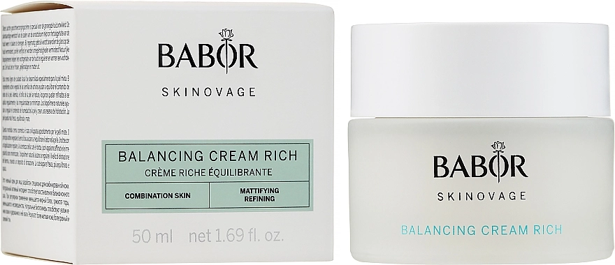 Babor Крем для комбінованої шкіри Skinovage Balancing Cream Rich - фото N2