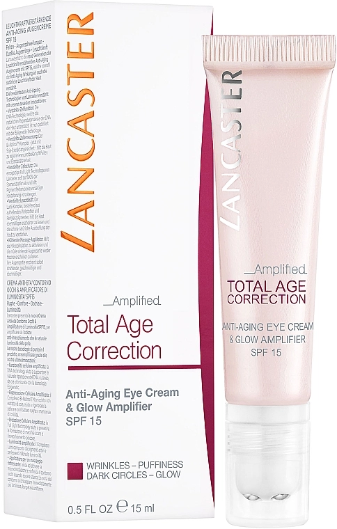 Lancaster Антивіковий крем для повік Total Age Correction Complete Anti-aging Eye Cream SPF15 - фото N2