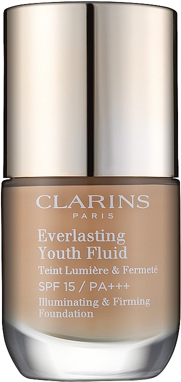 Clarins Everlasting Youth Fluid Стійкий тональний флюїд з омолоджувальною дією, SPF 15 - фото N1