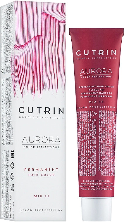 Cutrin Фарба для волосся Aurora Permanent Hair Color - фото N1