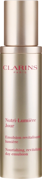 Емульсія для обличчя денна відновлююча - Clarins Nutri-Lumière Jour Nourishing Rejuvenating Day Emulsion, 50 мл - фото N2