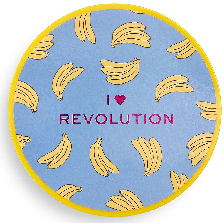 I Heart Revolution Loose Baking Powder Banana Рассыпчатая пудра для лица банановая - фото N3