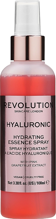 Revolution Skincare Спрей для обличчя Makeup Revolution Hyaluronic Hydrating Essence Spray - фото N1