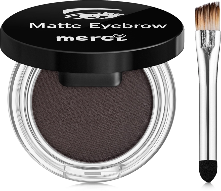 Merci Matte Eyebrow Матовые тени для бровей - фото N1