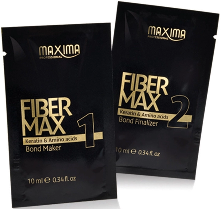 Maxima Набір "Кератинове відновлення" Fiber Max (keratin/bond maker/10 ml + keratin/bond finalizer/12 ml) - фото N3