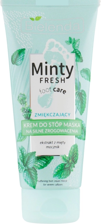 Bielenda Пом'якшувальна крем-маска для ніг Minty Fresh Foot Care Softening Foot Cream Mask - фото N1