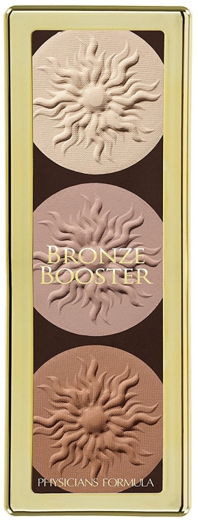 Physicians Formula Bronze Booster Glow-Boosting Strobe and Contour Palette Matte Sculpting Palette Палитра для контурирования - фото N1