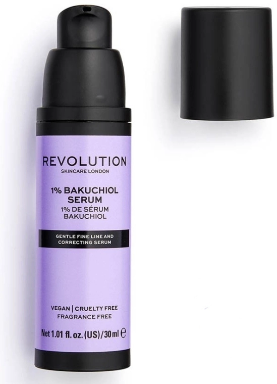 Revolution Skincare Антиоксидантна олійна сироватка для створення рівного тону обличчя Makeup 1% Bakuchiol Serum - фото N1