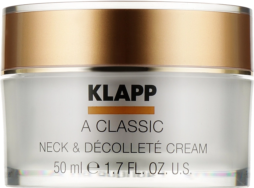 Klapp Крем для шиї і декольте A Classic Neck & Decollete Cream - фото N1