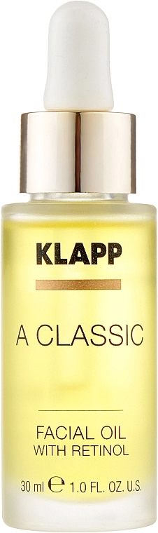 Klapp Масло для лица с ретинолом A Classic Facial Oil With Retinol - фото N1