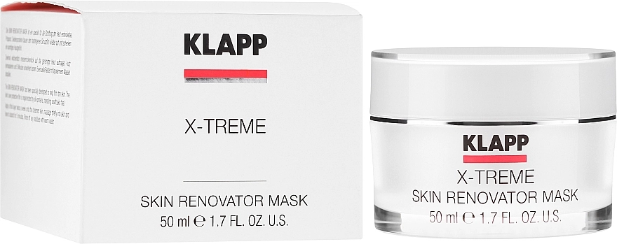 Klapp Відновлювальна маска для обличчя X-Treme Skin Renovator Mask - фото N2