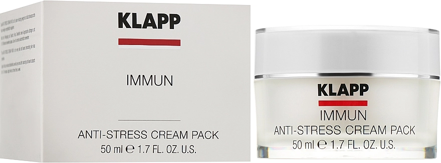 Klapp Крем-маска для обличчя "Антистрес" Immun Anti-Stress Cream Pack - фото N2