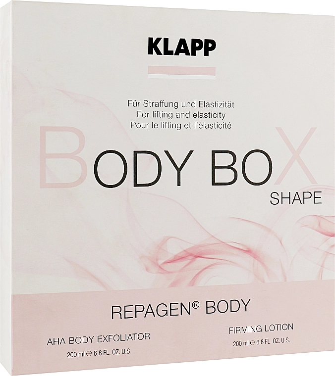 Klapp Набір Repagen Body Box Shape (peel/200ml + b/lot/200ml) - фото N1