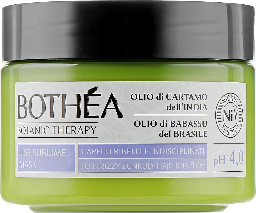 Bothea Botanic Therapy Маска для непослушных волос Liss Sublime Mask pH 4.0 - фото N1