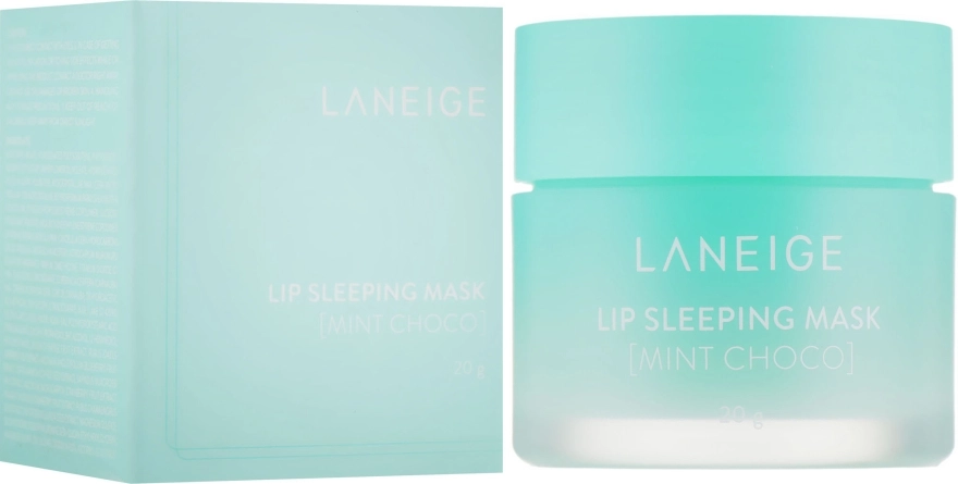 Laneige Нічна відновлювальна маска для губ Lip Sleeping Mask Mint Choco - фото N1