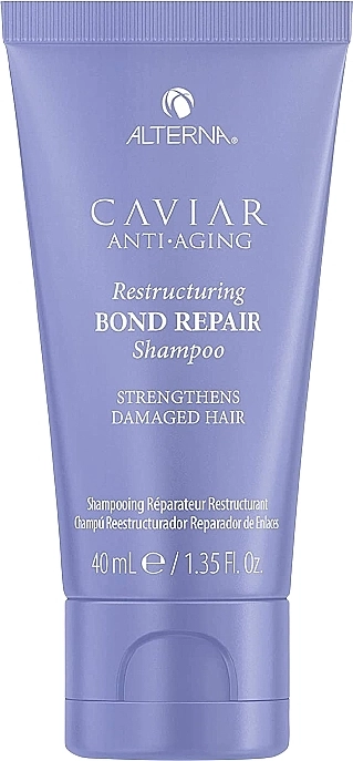 Alterna Шампунь для миттєвого відновлення волосся Caviar Anti-Aging Restructuring Bond Repair Shampoo - фото N3