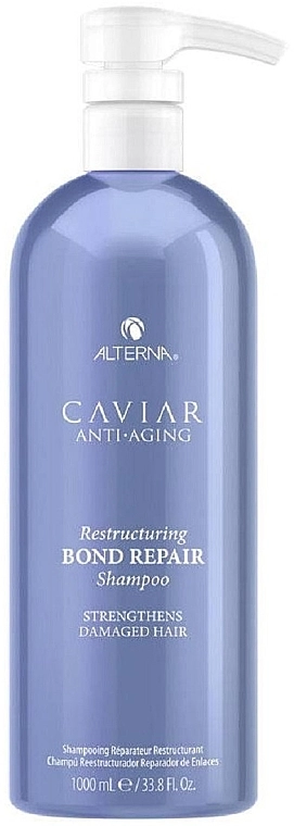 Alterna Шампунь для миттєвого відновлення волосся Caviar Anti-Aging Restructuring Bond Repair Shampoo - фото N4