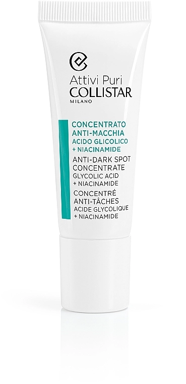 Collistar Концентрат проти пігментних плям Anti-Dark Spot Concentrate Glycolic Acid/Niacinamide - фото N1