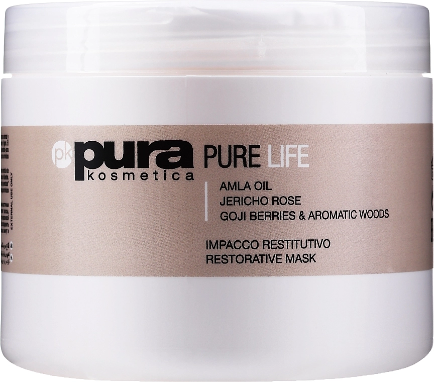 Pura Kosmetica Відновлювальна маска для волосся Pure Life Restorative Mask - фото N3