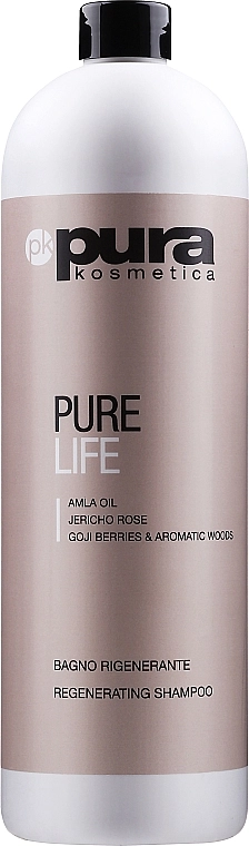 Pura Kosmetica Восстанавливающий шампунь для всех типов волос Pure Life Regenerating Shampoo - фото N3