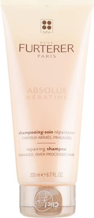 Rene Furterer Відновлювальний шампунь Absolue Keratine Repair Shampoo - фото N4