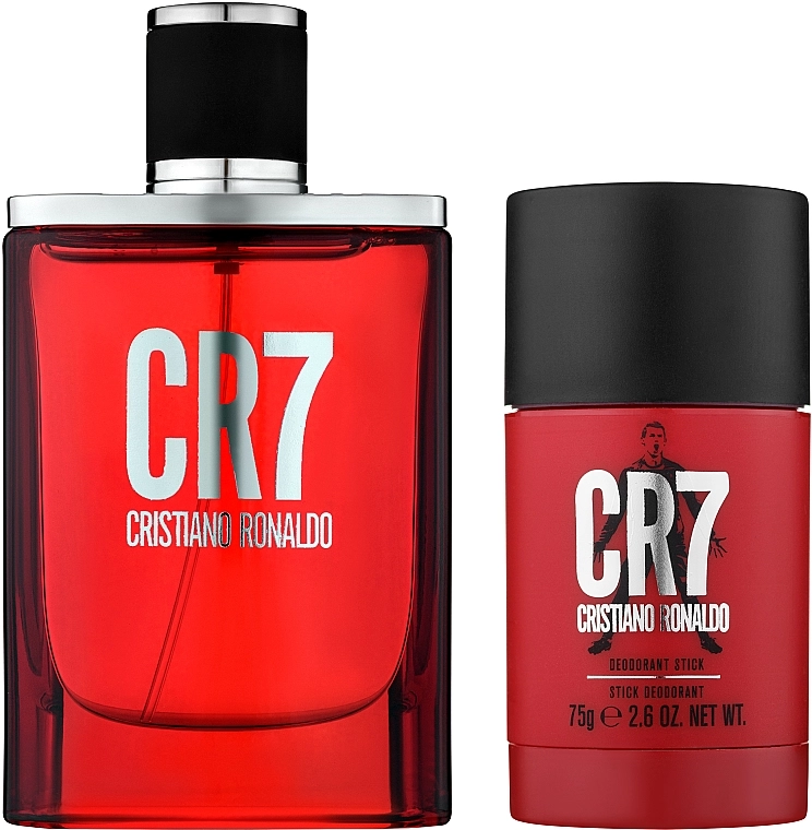 Cristiano Ronaldo CR7 Набір (edt/50ml + deo/stick/75g) - фото N1