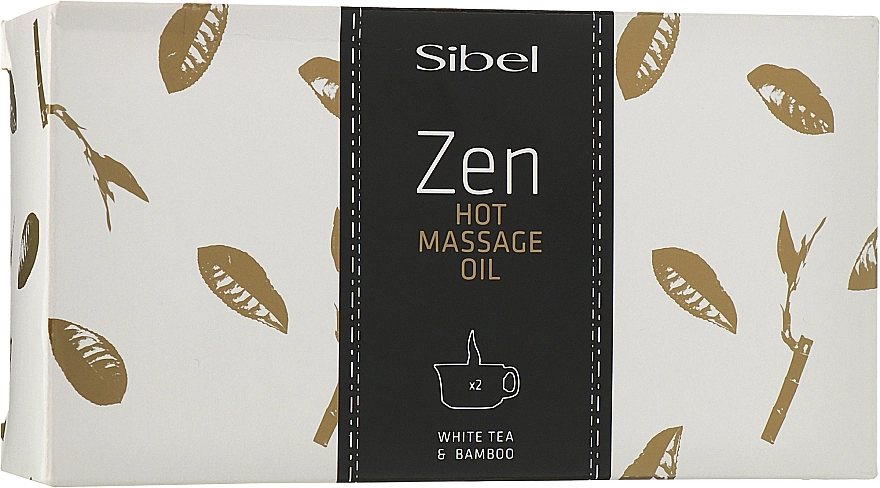 Sibel Набор Zen Hot Massage Oil (b/oil candle/2х80g) - фото N1