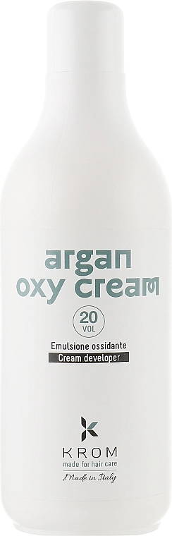 Krom Окислювальна емульсія Argan Oxy Cream 20 Vol - фото N3