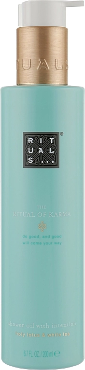 Rituals Масло для душа The Ritual of Karma Shower Oil - фото N1