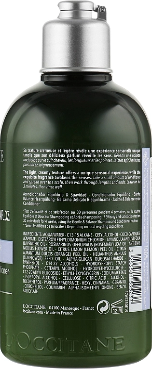 L'Occitane Кондиціонер для волосся "Баланс ніжності" Aromachologie Gentle & Balance Conditioner - фото N2