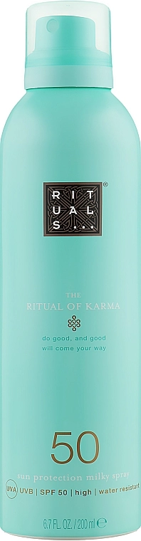 Rituals Сонцезахисний спрей для тіла The Ritual of Karma Sun Protection Milky Spray 50 - фото N1